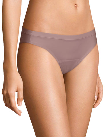 Hanes Women’s Fresh & Dry Light Period Underwear Bikini 3-Pack