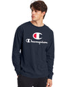 Champion Mens Classic Jersey Long-Sleeve Tee