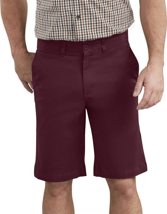 Dickies Mens X-Series 11" Active Waist Washed Chino Shorts