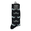 K. Bell Men`s Graphic Crew Socks