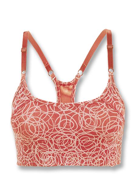 Champion Double Dry Cotton-Blend Cami Fitness Sports Bra