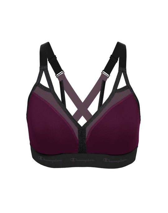 Champion Womens The Curvy Strappy Sports Bra