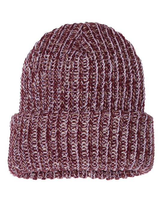 Sportsman 12 Chunky Knit Beanie, One Size, Oatmeal