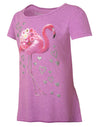 Hanes Girls` Graphic Peplum Short Sleeve T-Shirt