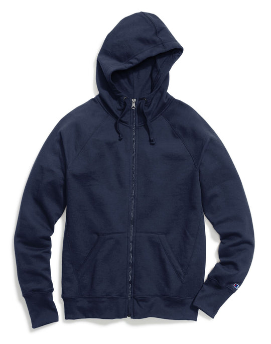 Champion Women`s Fleece Full Zip Hoodie