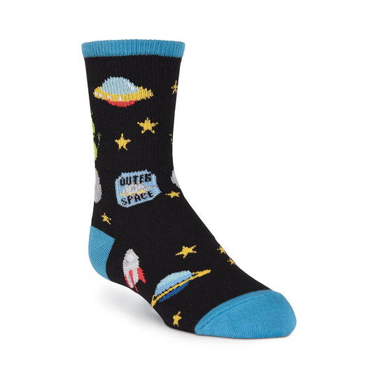 K. Bell Kids Outer Space Crew Socks