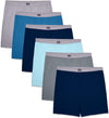 Fruit Of The Loom Mens 6 Pack Assorted Knit Boxers