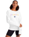 Champion Womens Powerblend Fleece Boyfriend Crew
