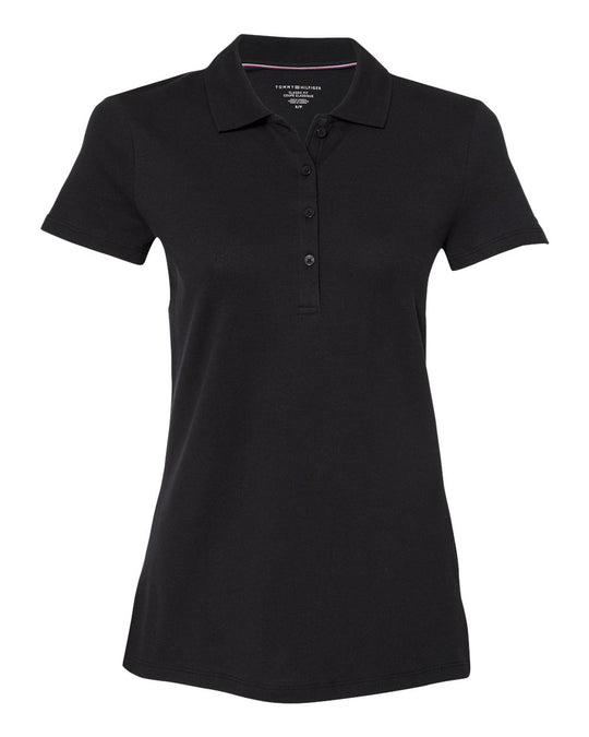 Tommy Hilfiger Womens Classic Fit Ivy Piqué Sport Shirt - 13H4534