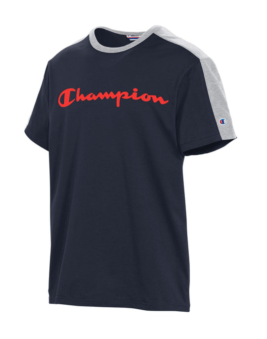 Champion Mens Sportstyle Colorblock Tee