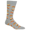 Hot Sox Mens Sandwiches Crew Socks