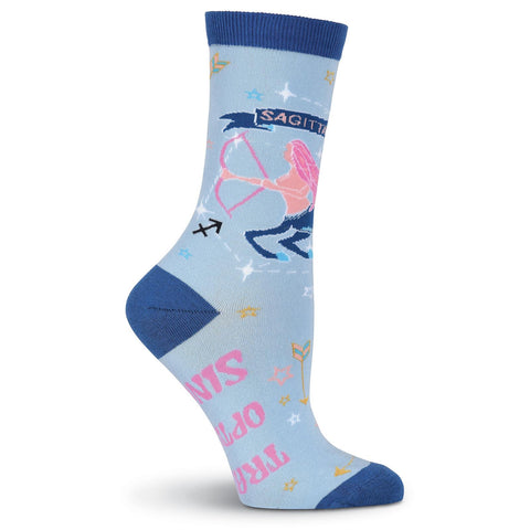 K. Bell Womens Sagittarius Crew Socks