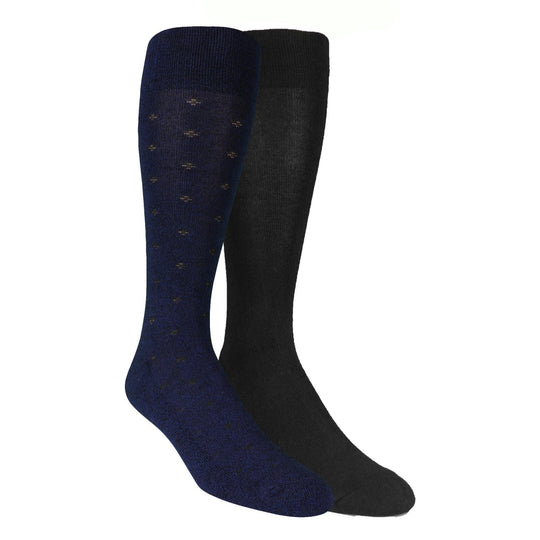 Dr. Scholls Mens American Lifestyle Collection Dress Casual Crew Socks 2 Pair