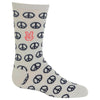 Hot Sox Kids Peace Signs Crew Socks