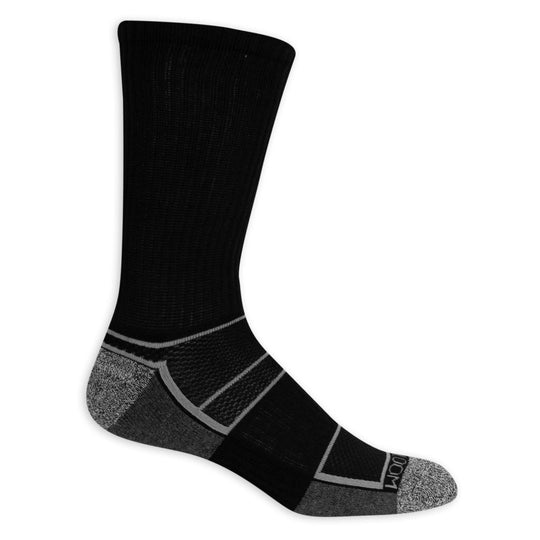 Fruit Of The Loom Mens Breathable Crew Socks 8 Pair