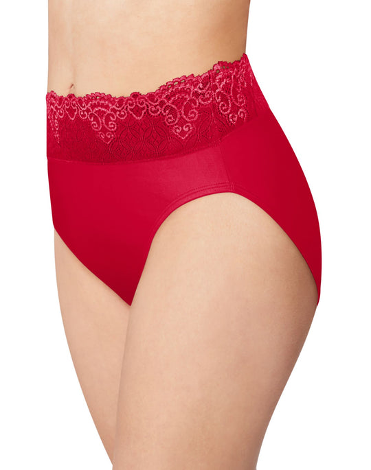 Bali Womens Passion for Comfort Hi-Cut Panty
