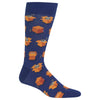 Hot Sox Mens Cats in Boxes Crew Socks
