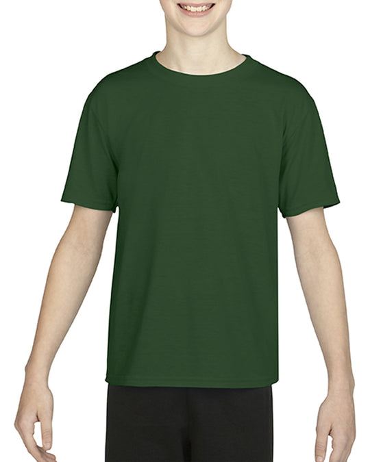 Gildan Youth Performance Core T-Shirt, XS, Sport Scarlet Red