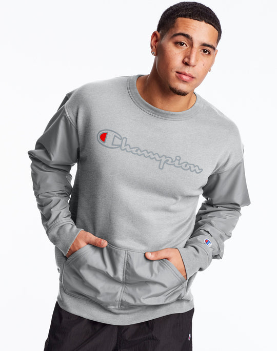 Champion Mens Urban Fleece Crew