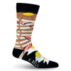 K. Bell Mens Breakfast Crew Socks