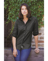 Weatherproof Women’s Vintage Brushed Flannel Solid Shirt W198306, XL