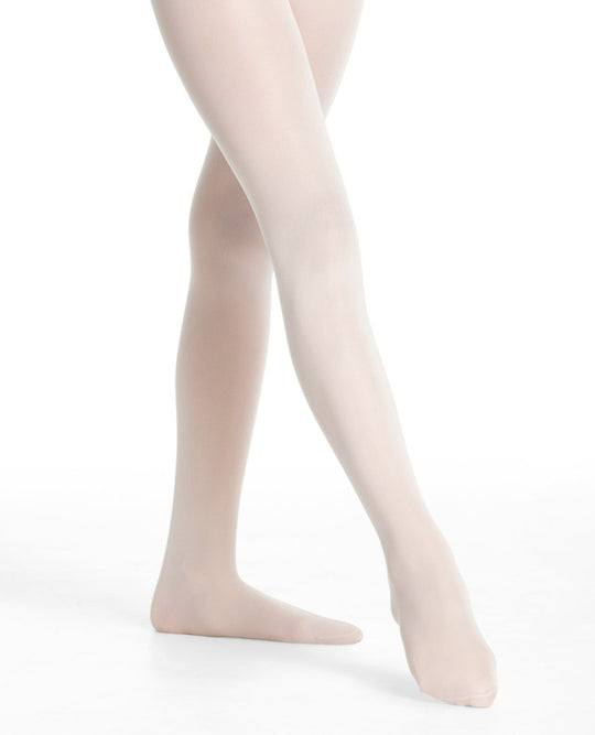 Danskin Girls Footed Microfiber Compression Tight