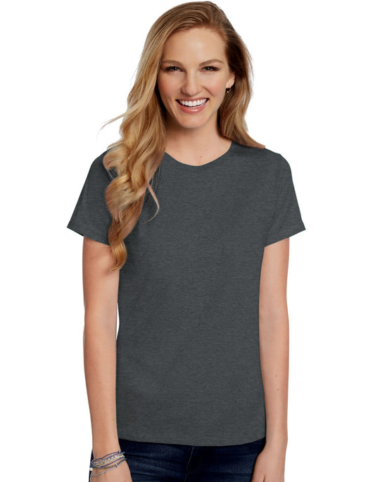 Hanes Women's Relax Fit Jersey Tee 5.2 oz