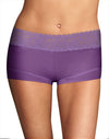 Maidenform Women`s Cotton Dream Boyshort with Lace