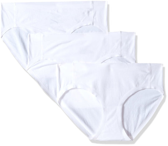 Hanes Ultimate Smooth Tec Women`s 3-Pack Hipster Panties