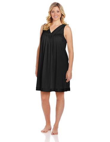 Vanity Fair Coloratura Women`s Plus-Size Short Nightgown