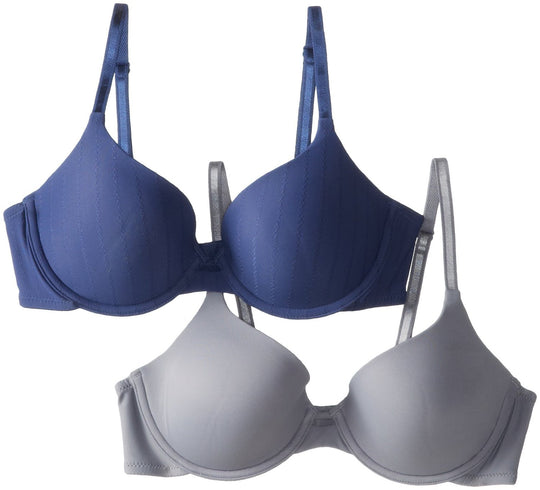 Vassarette Women`s 2-Pack Convertible T-Shirt Bra