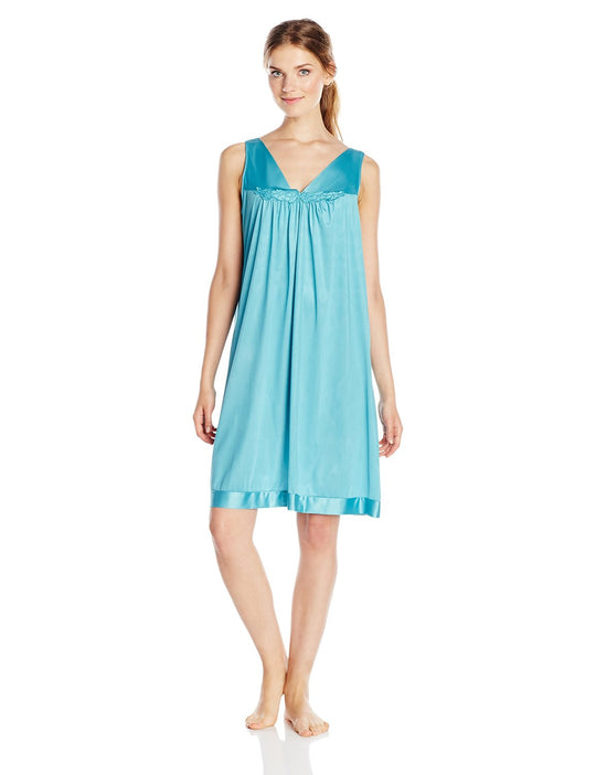 Vanity Fair Coloratura Women`s Short Nightgown