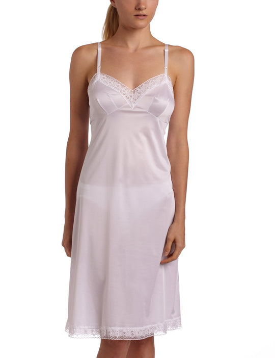 Vanity Fair Women`s Plus Size Rosette Lace Full Slip