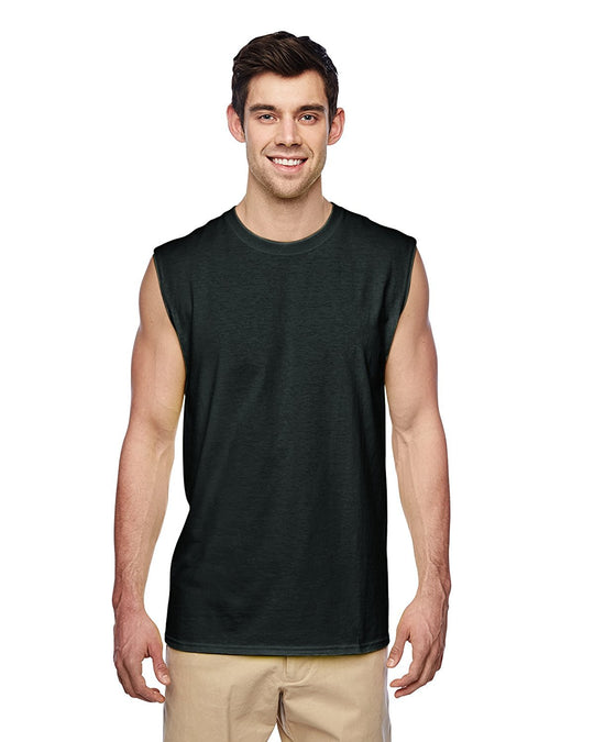 Jerzees Mens DRI-POWER Active Basic Muscle Tee