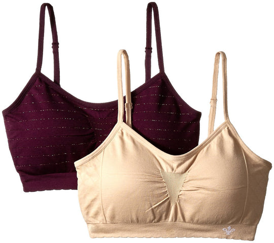 Lily of France Dynamic Duo Women`s 2-Pack Seamless Bralette