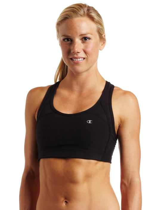 Champion Double Dry Cotton Fitness Sports Bra