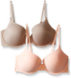 Vassarette Women`s 2-Pack Convertible T-Shirt Bra