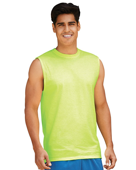 Jerzees Mens DRI-POWER Active Basic Muscle Tee