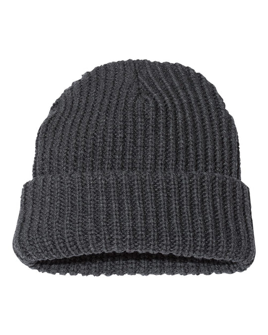 Sportsman 12 Chunky Knit Beanie, One Size, Oatmeal