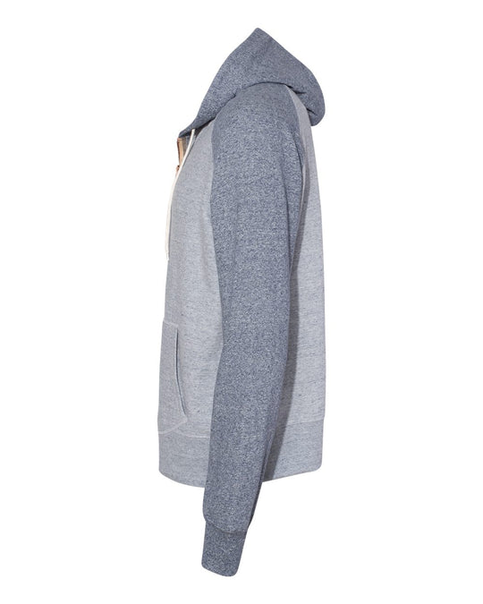 Weatherproof Mens Vintage Marled Full-Zip Hooded Sweatshirt 198774, XL