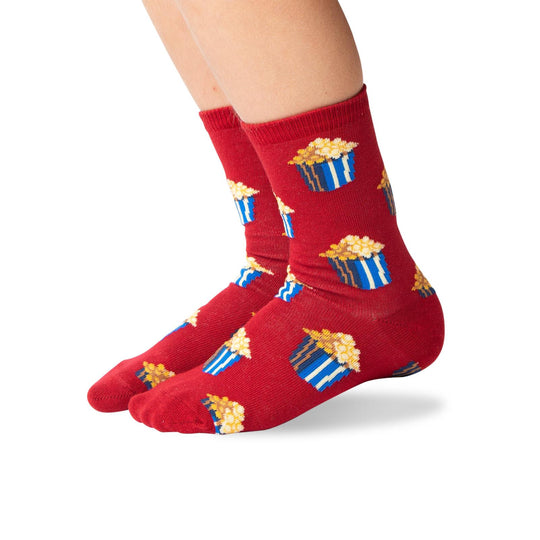Hot Sox Kids Popcorn Crew Socks