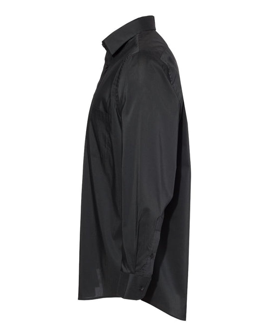 Van Heusen Mens Stretch Spread Collar Shirt, XL, White