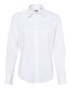 Van Heusen Womens Stretch Spread Collar, XL, White