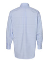 Van Heusen Mens Blue Suitings Non-Iron Patterned Shirt, XL, Royal Blue