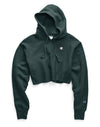 Champion Life Womens Reverse Weave Cropped Cut Off Pullover Hoodie