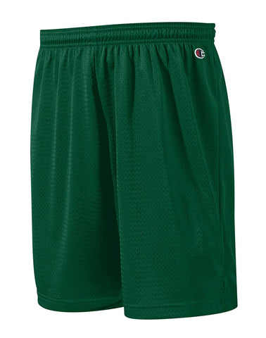 Champion Mens Pocketless Mesh 9 Shorts