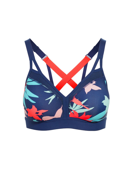 Champion Womens The Curvy Strappy Sports Bra