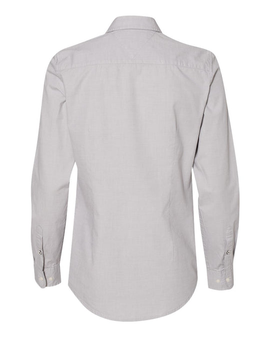 Tommy Hilfiger Womens Capote End-on-End Chambray Shirt - 13H4377