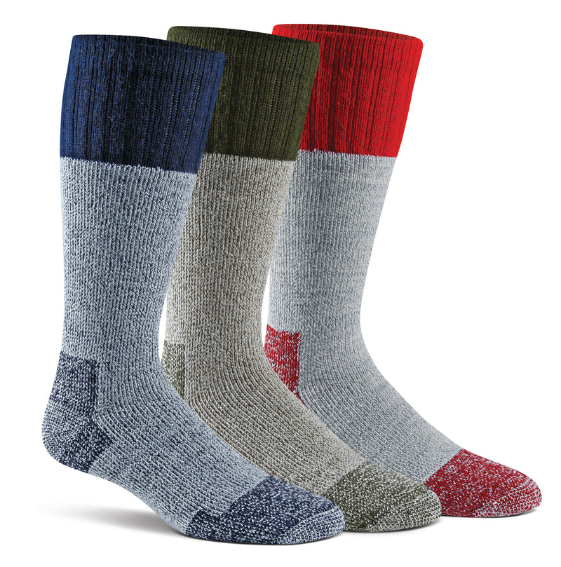 Fox River Adult Wick Dry Outlander 3-Pk Heavyweight Mid-Calf Socks