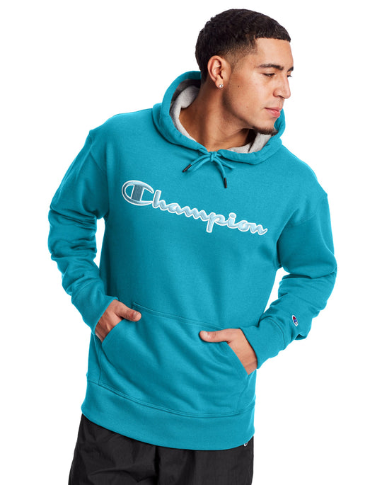 Champion Mens Powerblend Pullover Hoodie